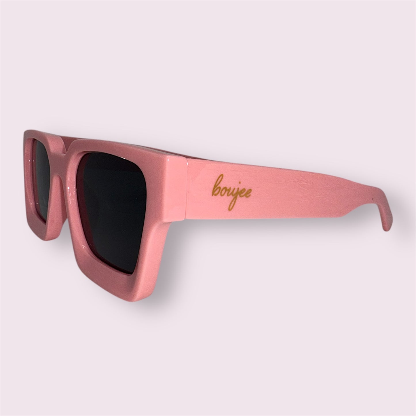Boujee Pink Frame Sunglasses
